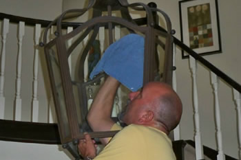 Light Fixture Cleaning